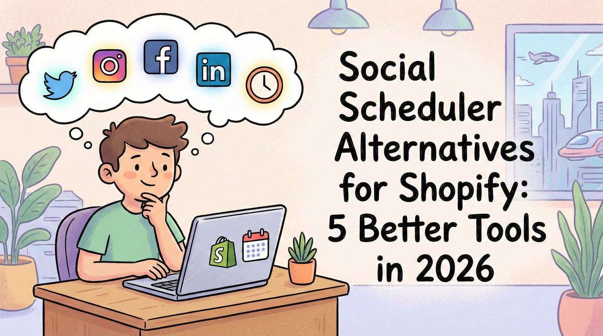 Social Scheduler Alternatives for Shopify: 5 Better Tools in 2026