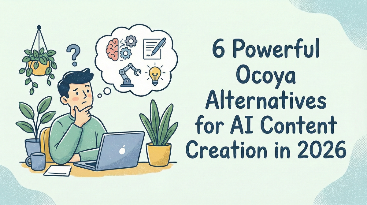 Ocoya Alternatives: 6 Better AI Content Tools for Ecommerce in 2026